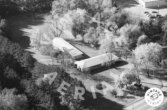 Budget Host Inn (Sunset Motel) - 1985 Aerial (newer photo)